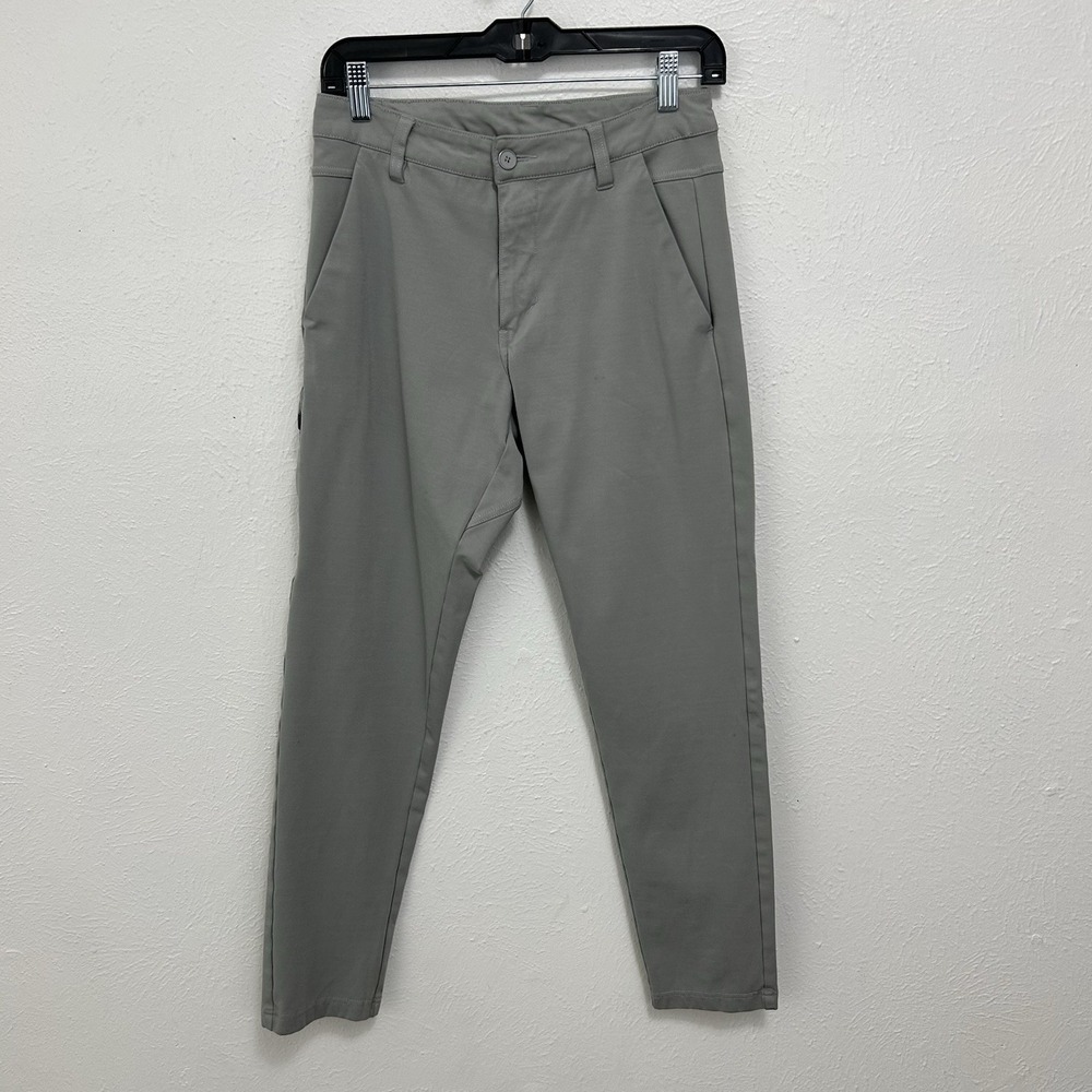 BYLT Basics Everyday‎ Pants 2.0 Size 31 Gray Stretch Performance Pants Slim Fit